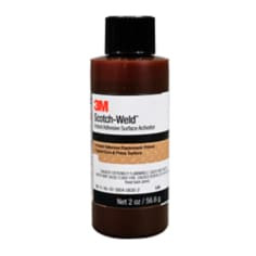 3M Scotch-Weld"stant Adhesive Surface Activator, Light Amber, 2 fl oz, 6 Bottles per case