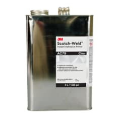 3M Scotch-Weld"stant Adhesive Primer AC79, Clear, 4 Liter, 1 Can per case