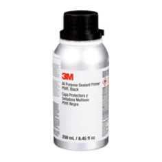 3M All Purpose Sealant Primer P591, Black, 250 mL Bottle, 12 per case