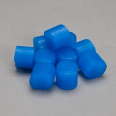 3M Sprayable Hot Melt Adhesive 6111HT, Blue, Chips, 0.75" x 0.75", Chips, 22 lb, Case
