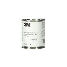 3M Nitrile High Performance Plastic Adhesive 1099L, Tan, 1 Pint, 1 Can per case, Sample