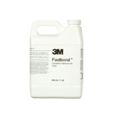 3M Fastbond"sulation Adhesive 49, Clear, 1 Quart, 1 Can per case, Sample