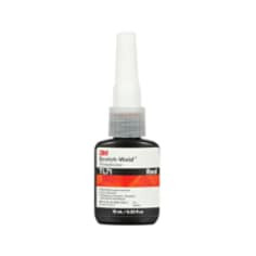 3M Scotch-Weld Threadlocker TL71, Red, 10 mL Bottle, 10 per case