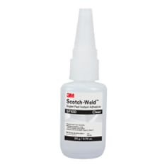 3M Scotch-Weld Super Fast"stant Adhesive SF100, Clear, 20 Gram, 10 Bottles per case