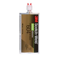 3M Scotch-Weld Urethane Adhesive DP604NS, Black, 400 mL Duo-Pak, 6 per case