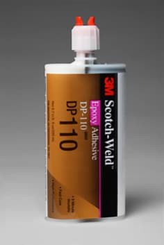 3M Scotch-Weld Epoxy Adhesive DP110, Gray, 200 mL Duo-Pak, 12 Pack per case