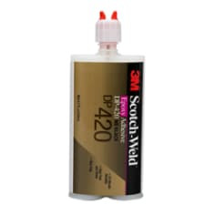 3M Scotch-Weld Epoxy Adhesive DP420NS, Black, 200 mL Duo-Pak, 12 per case