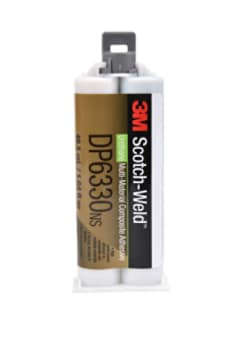 3M Scotch-Weld Multi-Material Composite Urethane Adhesive DP6330NS, Green, 48.5 mL Duo-Pak, 12 per case