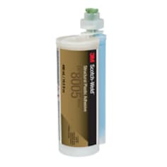 3M Scotch-Weld Structural Plastic Adhesive DP8005, Black, 490 mL Duo-Pak, 6 per case
