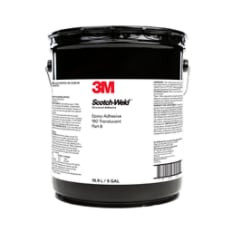 3M Scotch-Weld Epoxy Adhesive 190, Translucent, Part B, 5 Gallon, Drum