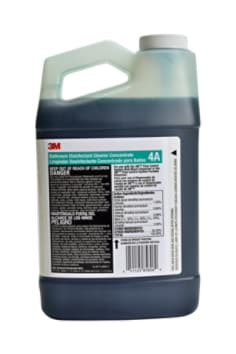 3M Bathroom Disinfectant Cleaner Concentrate 4A, 0.5 Gallon, 4 per case