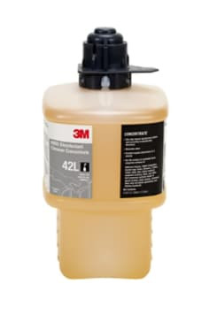 3M MBS Disinfectant Cleaner Concentrate 42L, Gray Cap, 2 Liter, 6 per case
