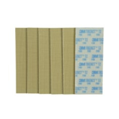 3M Trizact Diamond TZ Abrasive Strips, Blue, 3.75" x 9", 120 per case