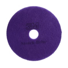 Scotch-Brite Purple Diamond Floor Pad Plus, 13", 5 per case