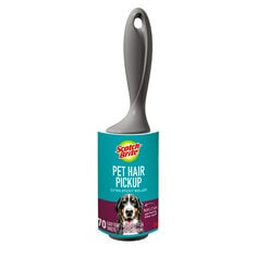 Scotch-Brite Pet Hair Pickup Lint Roller 839RS-70, 4" x 36.2 ft (10.1 cm x 11.0 m), 6/1