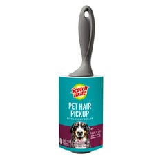 Scotch-Brite Pet Hair Pickup Lint Roller 839RS-100, 4" x 54.9 ft (10.1 cm x 16.7 m), 6/1