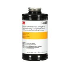 3M Body Schutz Rubberized Coating Black 08864, 1 Quart, 6 per case