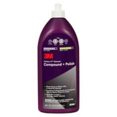 3M Perfect-It Gelcoat Compound + Polish 30344, 1 qt (32 fl oz/946 mL), 6 per case