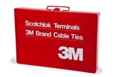 3M Scotchlok Steel Empty Terminal Box, Red, made of steel for durability, 6 per case