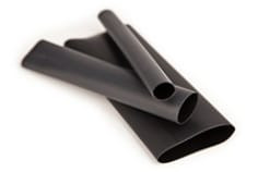 3M Heat Shrink Flexible Polyolefin Tubing EPS200-1 1/2-6"-Black-10-3 Pc Pks, 6" length sticks, 3 pieces per packk, 10 Packs per case