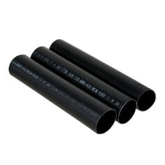 3M Heat Shrink Heavy-Wall Cable Sleeve ITCSN-1500, Black, 9" Length pieces, 3 pieces per packk, 12 packs per case