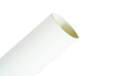 3M Heat Shrink Thin-Wall Tubing FP-301-3/4-48"-White-Hdr-12 Pcs, 48" Length sticks with header label, 12 pieces per case