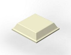 3M Bumpon Protective Products SJ5008 White, 3000 per case