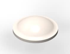 3M Bumpon Protective Products SJ5402 White, 3000 per case