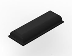 3M Bumpon Protective Products SJ61B15 Black, 3000 per case