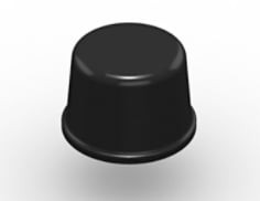 3M Bumpon Protective Products SJ61A3 Black, 10,000 per case