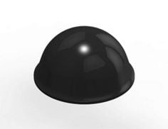 3M Bumpon Protective Products SJ5027 Black, 1000 per case