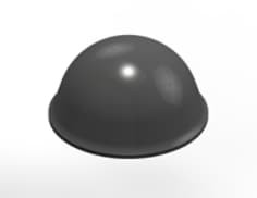 3M Bumpon Protective Products SJ5017 Gray, 1000 per case