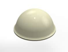 3M Bumpon Protective Products SJ5017 White, 1000 per case