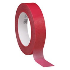 3M Circuit Plating Tape 1280 Red, 5/8" x 168 yds x 4.2 mil, 60 per case