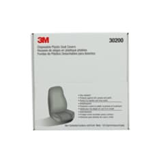 3M Disposable Plastic Seat Covers 30200, 125 per packk, 1 Pack per case
