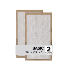 Filtrete Flat Panel Air FIlter FPL05-2PK-24, 14" x 20" x 1" (35.5 cm x 50.8 cm x 2.5 cm)