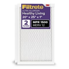 Filtrete Ultra Allergen Reduction Filter UR03-2PK-1E, 20" x 25" x 1" (50.8 cm x 63.5 cm x 2.5 cm)