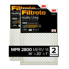 Filtrete Ultrafine Particle Reduction Filter UF05-2PK-1E, 14" x 20" x 1" (35.5 cm x 50.8 cm x 2.5 cm)