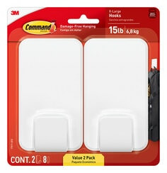 Command 15 lb X-Large Hooks 17011-2ES