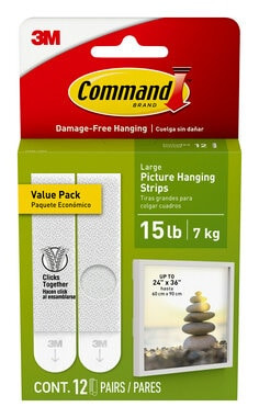 Command Large Picture Hanging Strips 17206-12ES