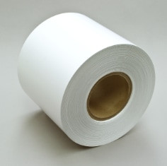 3M Thermal Transfer Label Material 7813, Silver Polyester Matte, 6" x 1668 ft, 1 roll per case