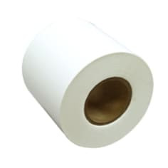 3M Thermal Transfer Label Material 7246, Matte White Polyester, 6" x 1668 ft, 1 roll per case