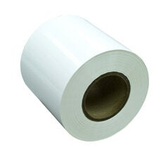 3M Removable Label Material FP016902, White Polypropylene, 6" x 1668 ft, 1 roll per case