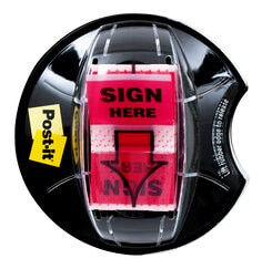 Post-it Flags, 680-HVSHR, 1". x 1.7". (25,4 mm x 43,2 mm), 24 per case