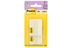 Post-it Durable Tabs 686-24WE, 2". x 1.5". (50,8 mm x 38 mm) White