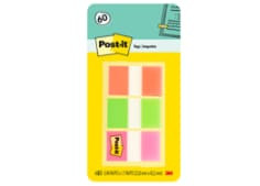 Post-it Flags 680-OLP, .94". x 1.7". (23,8 mm x 43,2 mm), 60 Flags/On-the-Go Dispenser, 1 Dispenser per packk