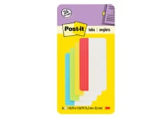 Post-it Filing Tabs 686-ALYR3IN, 3". x 1.5". (76,2 mm x 38,1 mm)