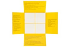 Post-it Transparent Notes 600-TRSPT-SIOC, 2-7/8" x 2-7/8" (73 mm x 73 mm)
