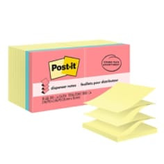 Post-it Pop-up Notes R330-14-4B, 3" x 3" (76 mm x 76 mm), 100% PEFC, SGSCH-PEFC-COC-110078
