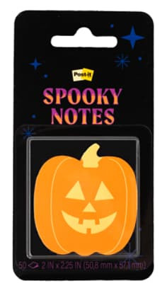 Post-it Spooky Notes Diecut Pumpkin HW25-SN-DCP, 2.5x2.5in (63x63mm)